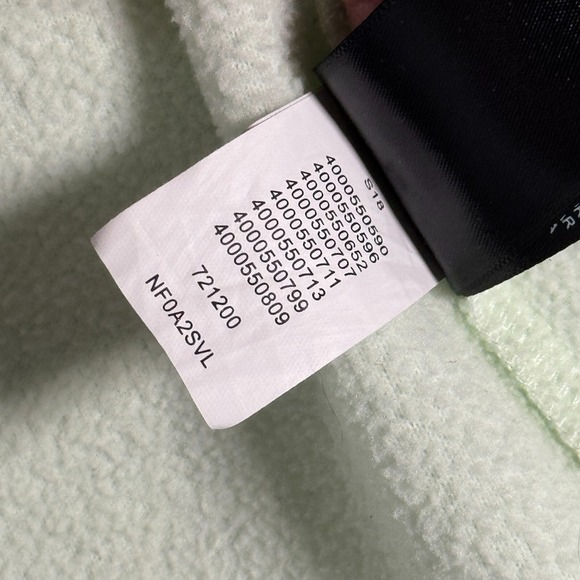 The North Face Quest Jacket Womens Small Green Fleece Lined Dry Vent‎ Outdoors - Picture 11 of 14